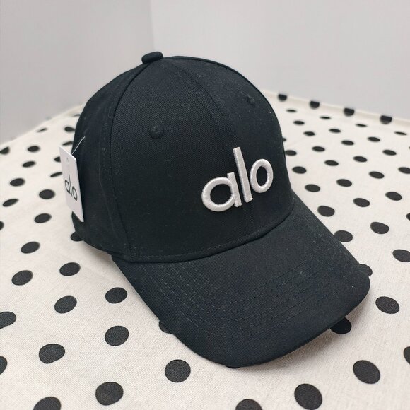 NWT ALO Yoga Black Off-Duty Baseball Cap - Picture 1 of 5